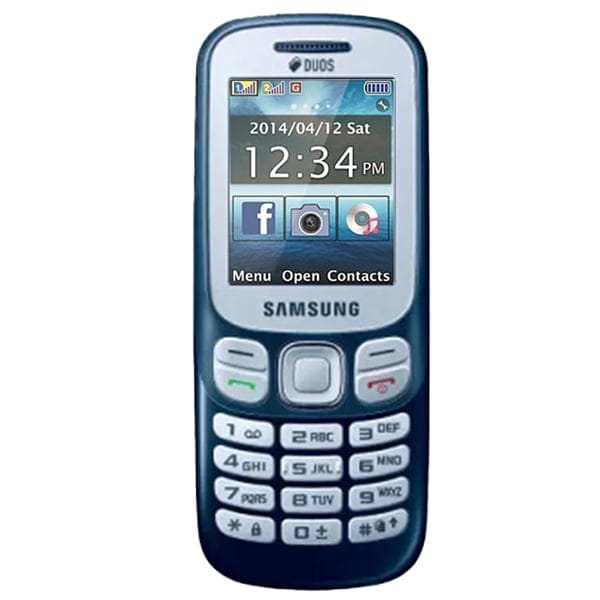 Samsung Metro 313 Keypad Phone (Blue)